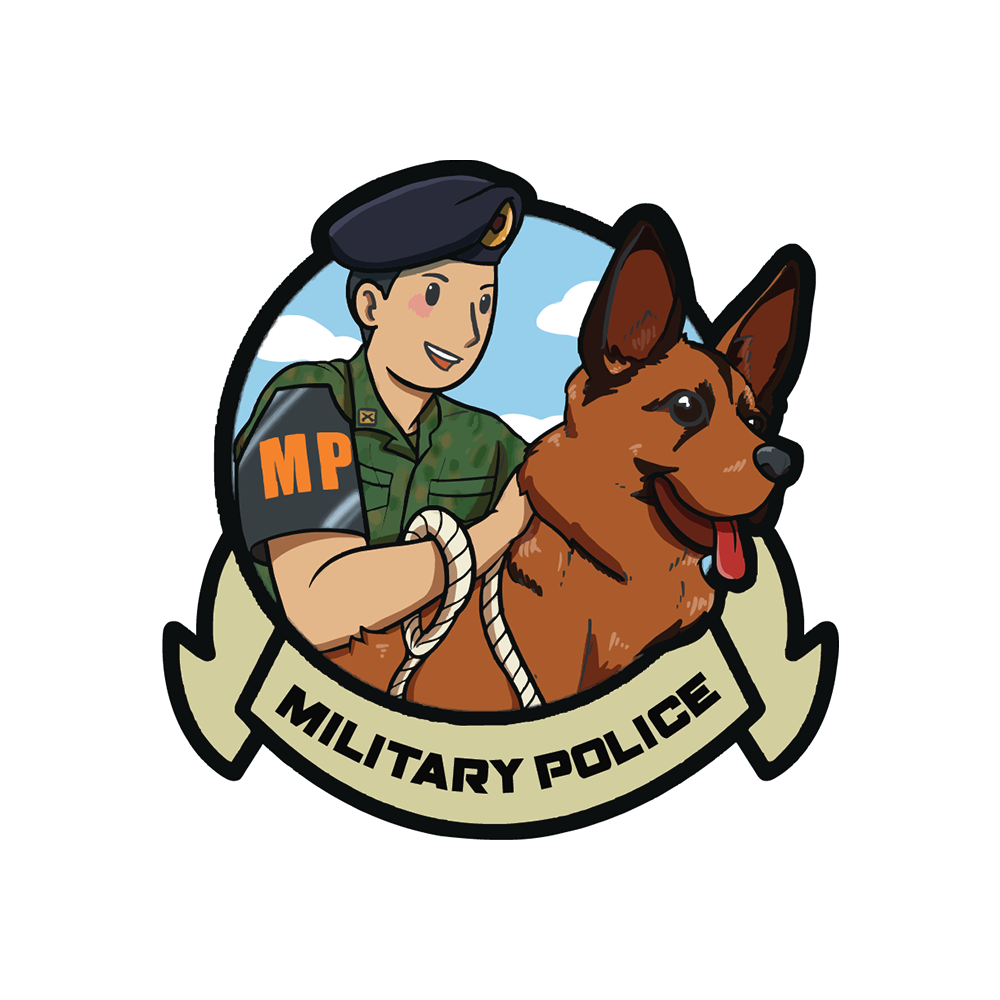 Military Police Velcro Patch