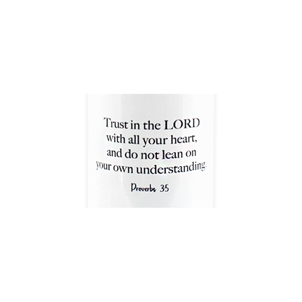 Proverbs 3:5 LED Thermos Flask