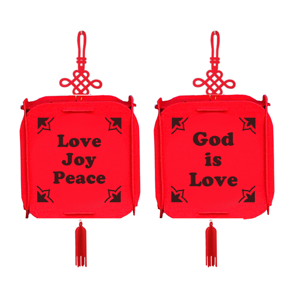 CNY Decorative Lantern Box Psalm 118:24