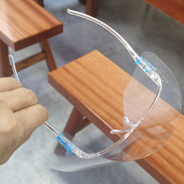 Face Shield Protective Gear with Glasses