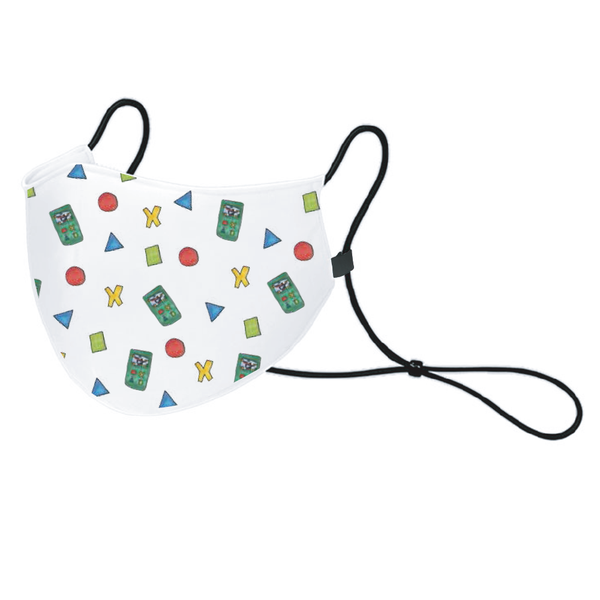 Anti-Bacterial Face Mask with Long Adjustable Strap (Game Addict)