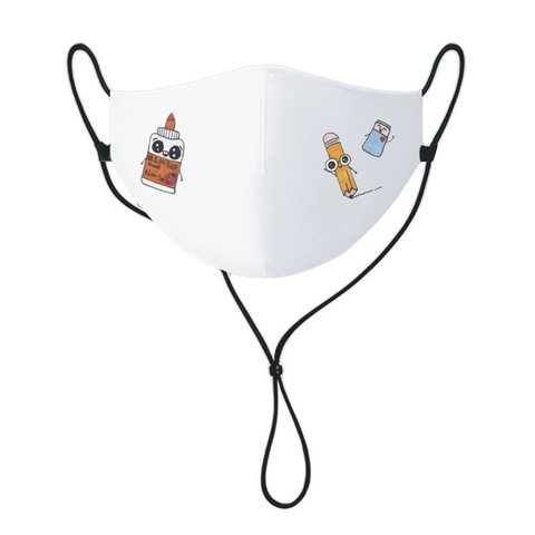 Anti-Bacterial Face Mask with Long Adjustable Strap (GPE Pals)