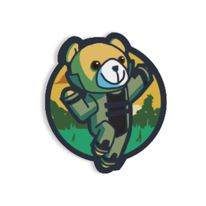 EOD Bear Velcro Patch