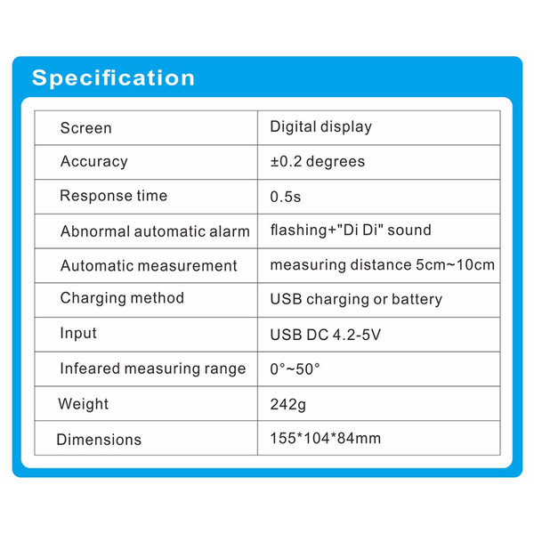 Quick Scan Infrared Thermometer