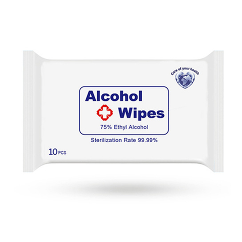 Anti-Bacterial Alcohol Wet Wipes x10