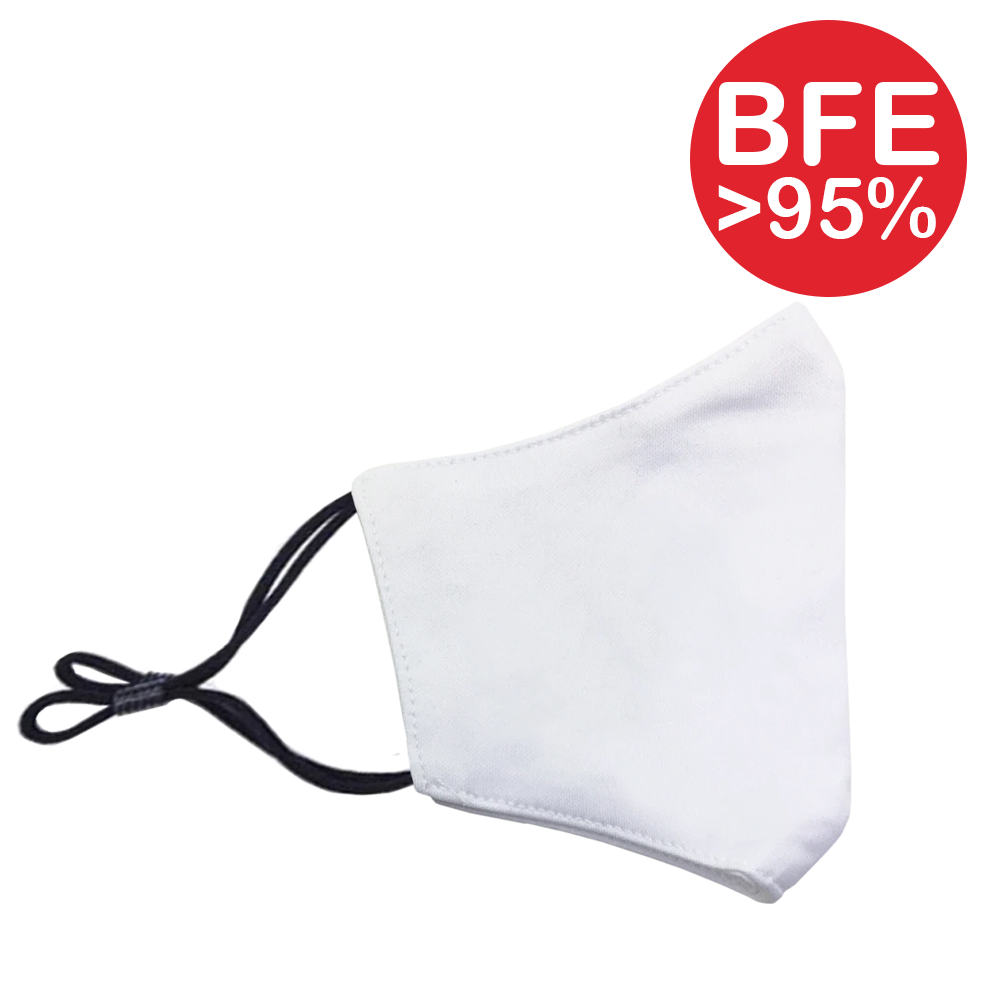 Ergonomic M-Mask with Adjustable Strap > BFE 95%
