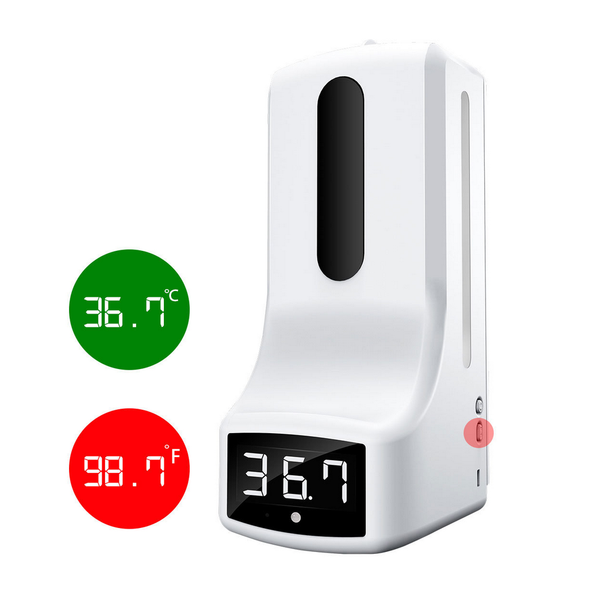 K9 Pro Thermometer with Hand Sanitizer Dispenser